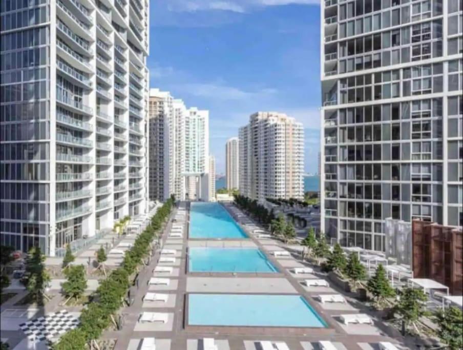 Luxury 1Br Condo W Icon Brickell-Freespa Miami Exterior photo